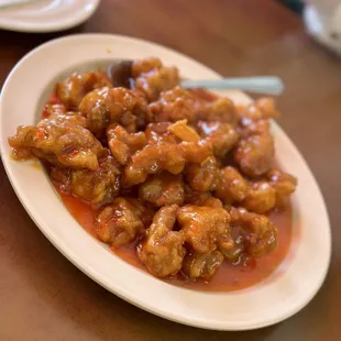 Orange Chicken much different then I have tasted before