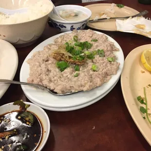 Salty Fish Friend Rice