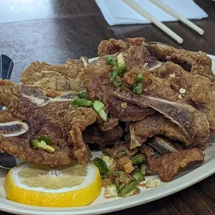 Salt Pepper Pork Chops