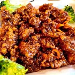 Orange beef