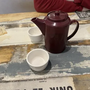 Hot jasmine tea