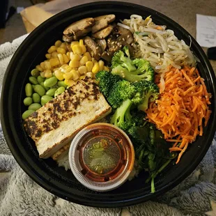 Vegetable bibimbap