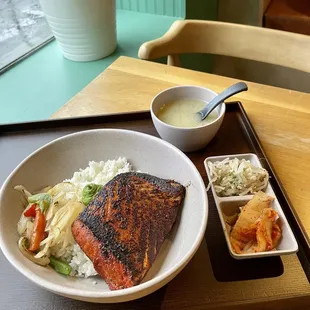 salmon entree