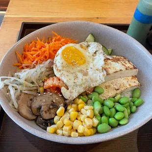 Vegetarian bimbimbap