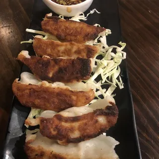 Pork and Chicken Gyoza