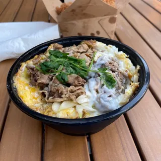 B5. Beef Sukiyaki Don