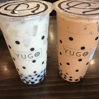 24 oz. Jasmine Green Milk Tea