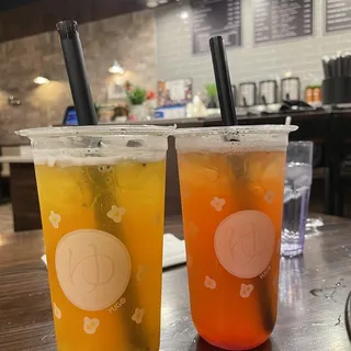 24 oz. Grapefruit Green Tea