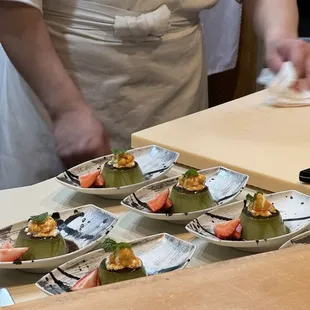 Matcha Pudding