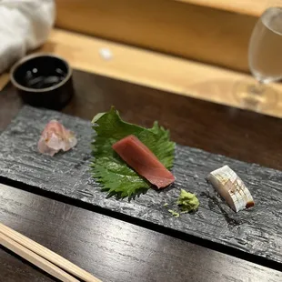Sashimi course