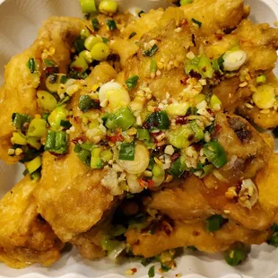 Salt and pepper wings