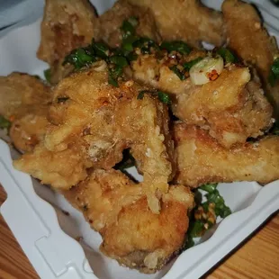 Salt and Pepper Chicken Wings