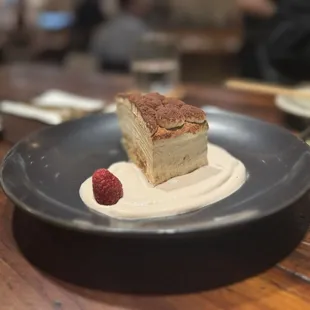 Tiramisu crepe cake