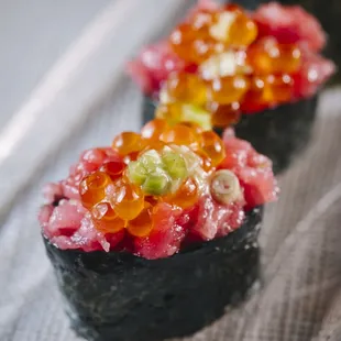 sashimi, sushi, sushi and sashimi, food