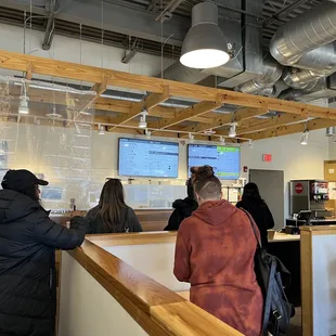 interior, sushi and sashimi