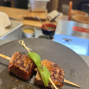 Seared Toro with Wakame root