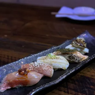 Umi tasting nigiri