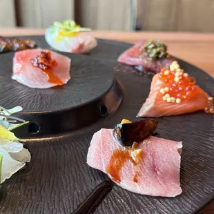 food, sushi, sushi and sashimi, sashimi