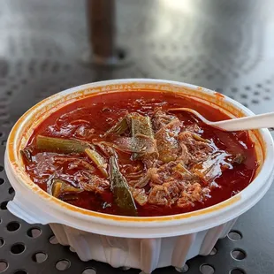 Yukgaejang. Tailor heat/spice level. This is "less spicy".