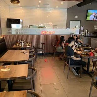 Seatings &amp; tables inside 08.14.23