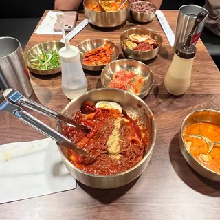 Cold noodle Bibim Sauce