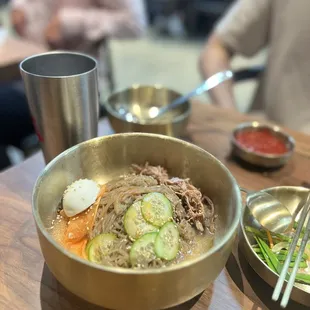 Bibim Spicy Cold Noodle with Brisket