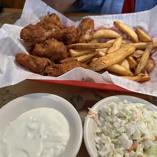 food, fish and chips
