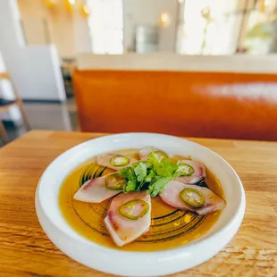 Yellowtail Carpaccio !!