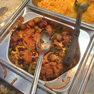 interior, chicken wings and fried chicken