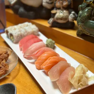 sushi and sashimi, sushi, sashimi, food