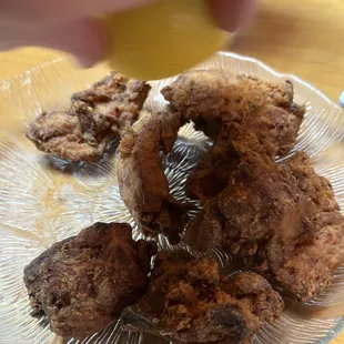 chicken wings and fried chicken, food