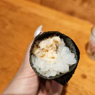 Lobster Handroll (best one of the set)