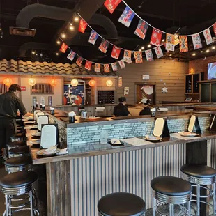 Open kitchen concept