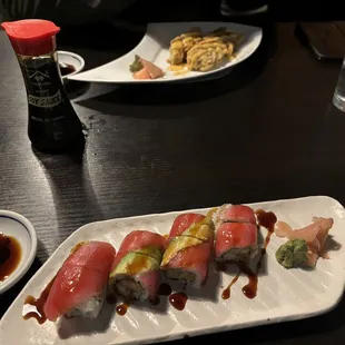 Jenny roll (bottom) Longhorn roll (top)