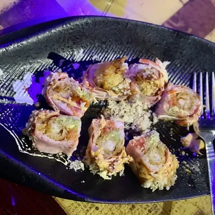 Tornado roll- definitely smaller than it used to be ( see earlier photos), but still yummy.