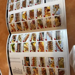 Some of the rolls they have