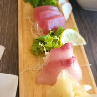 a variety of sushi