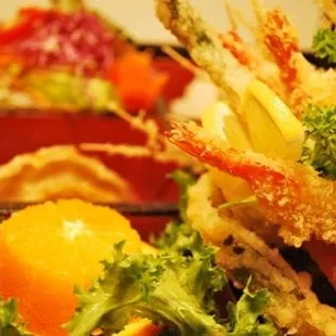 Shrimp Tempura Lunch Combo Box