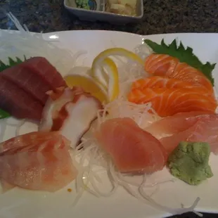 Sashimi appetizer
