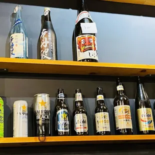 Drinks with price tags
