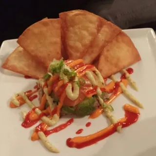 Spicy Tuna and Salmon Tartare