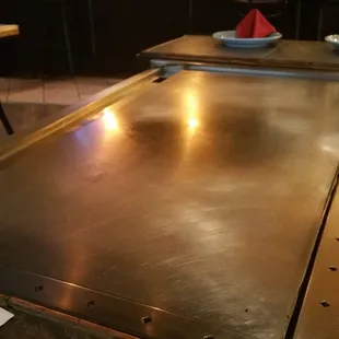 Our table, not a very good photo. But i enjoyed lunch!