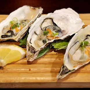 Baked oyster