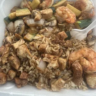 Chicken and Shrimp Combo
