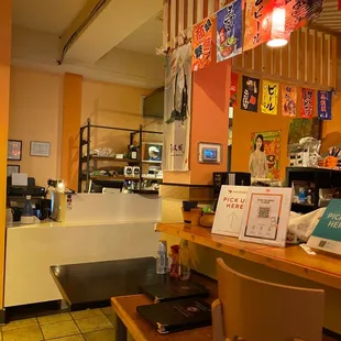 he interior of the restaurant