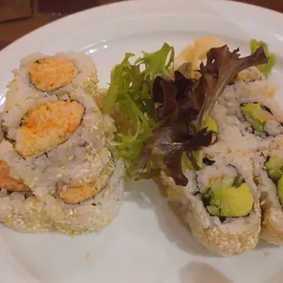 Crab &amp; California roll