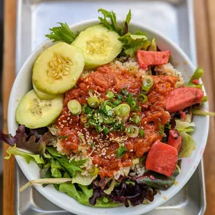 Spicy tuna bowl