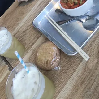 Strawberry Mochi Cookie