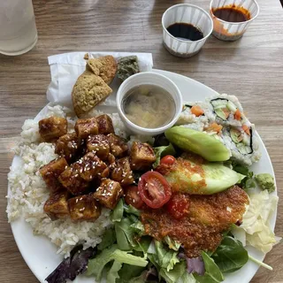 Teriyaki Tofu Rice Bowl