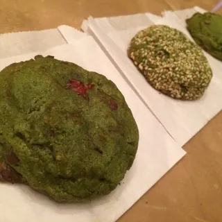 Green Tea Sesame Cookie